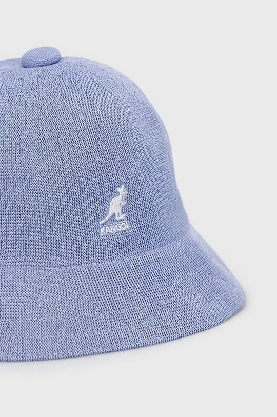 Kangol hat violet color