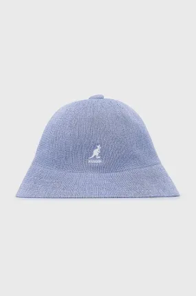 Kangol hat violet color