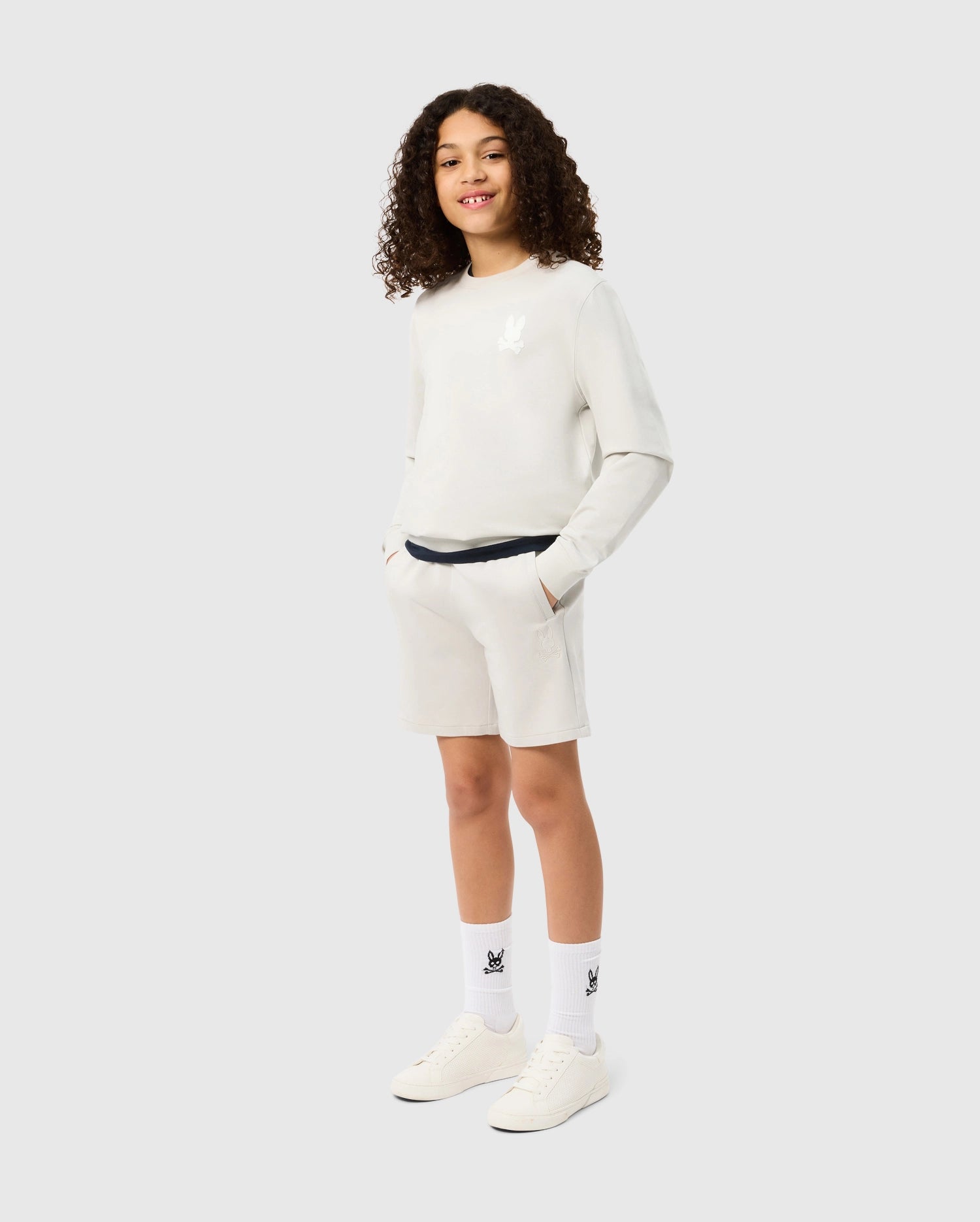 KIDS HOUSTON FRENCH TERRY CREWNECK - B0S462C200