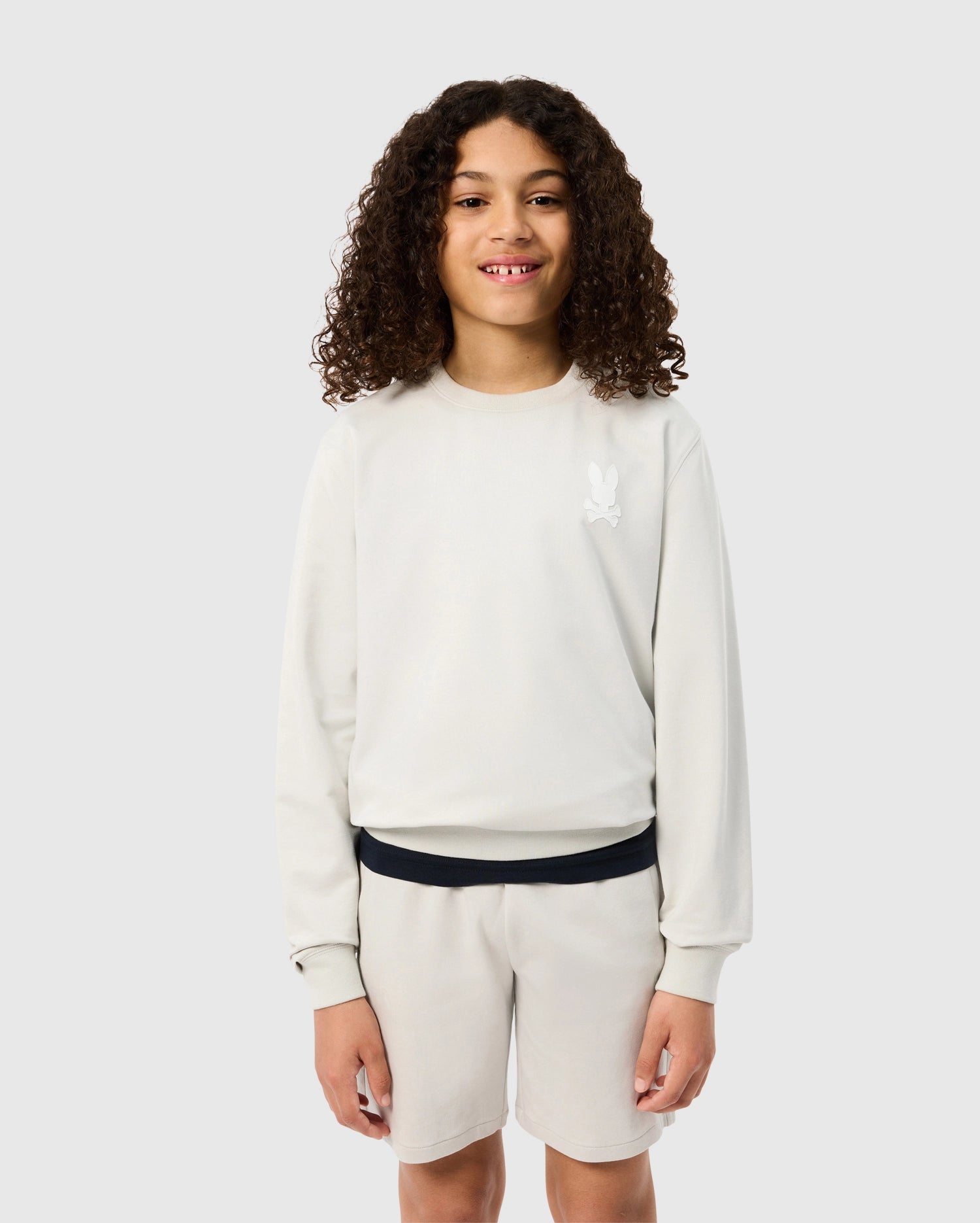 KIDS HOUSTON FRENCH TERRY CREWNECK - B0S462C200