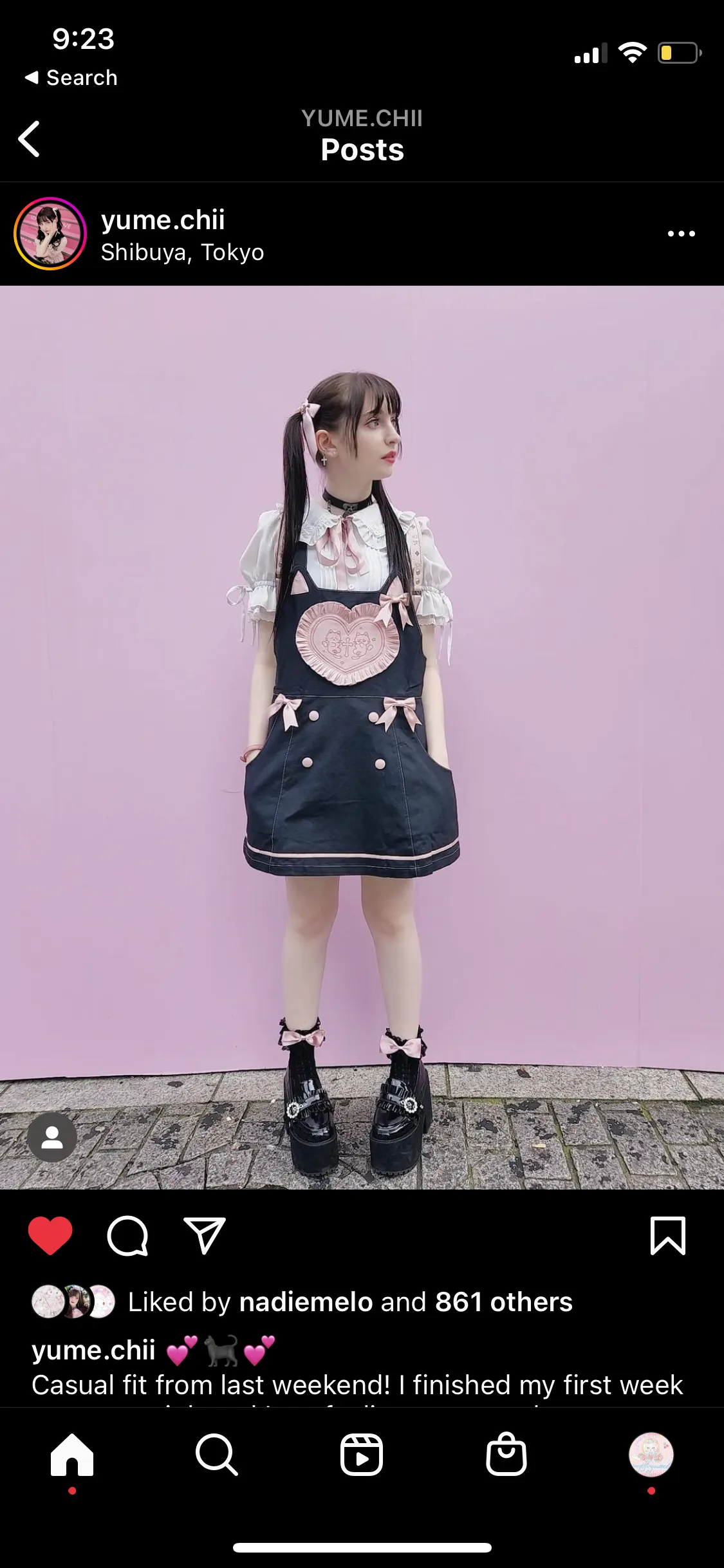 kitty kuma overalls