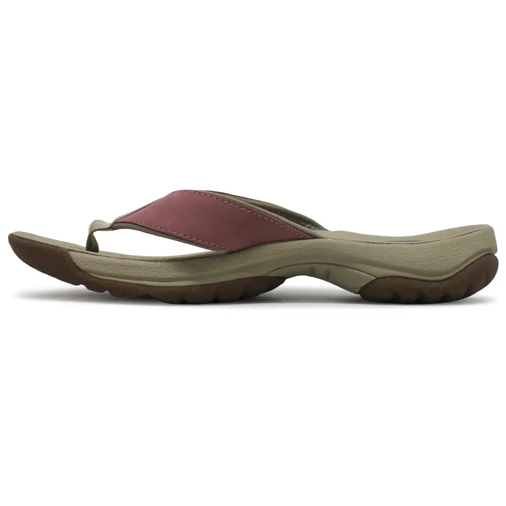 Kona Flip TG Full Grain Leather Sandals Toe Post Womens