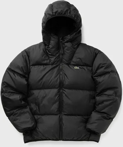 Lacoste Lacoste short water repellent hooded puffed jacket