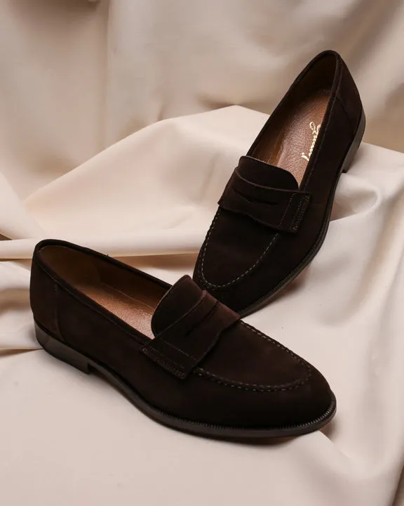 Loafer 1504 Brown Suede