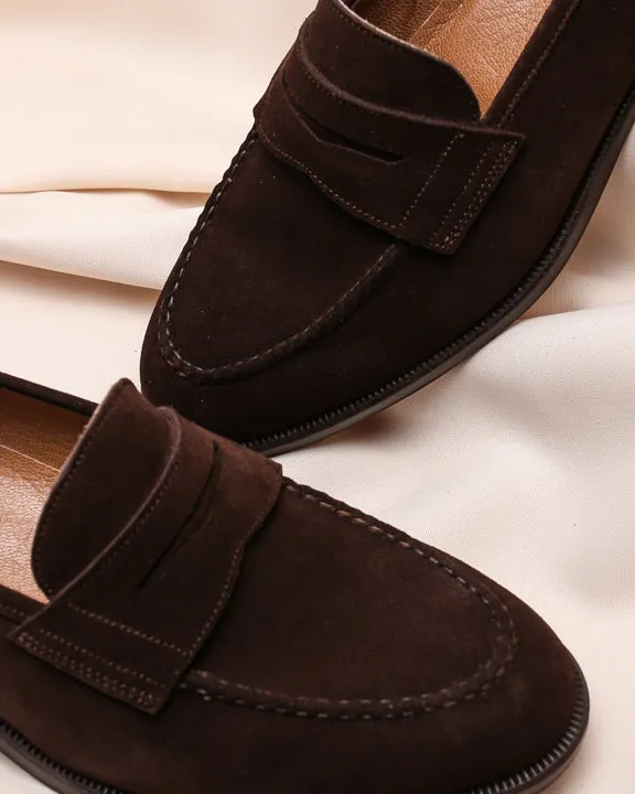 Loafer 1504 Brown Suede