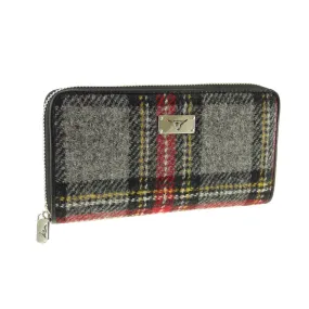 Long Zip Purse 'Staffa' with Harris Tweed