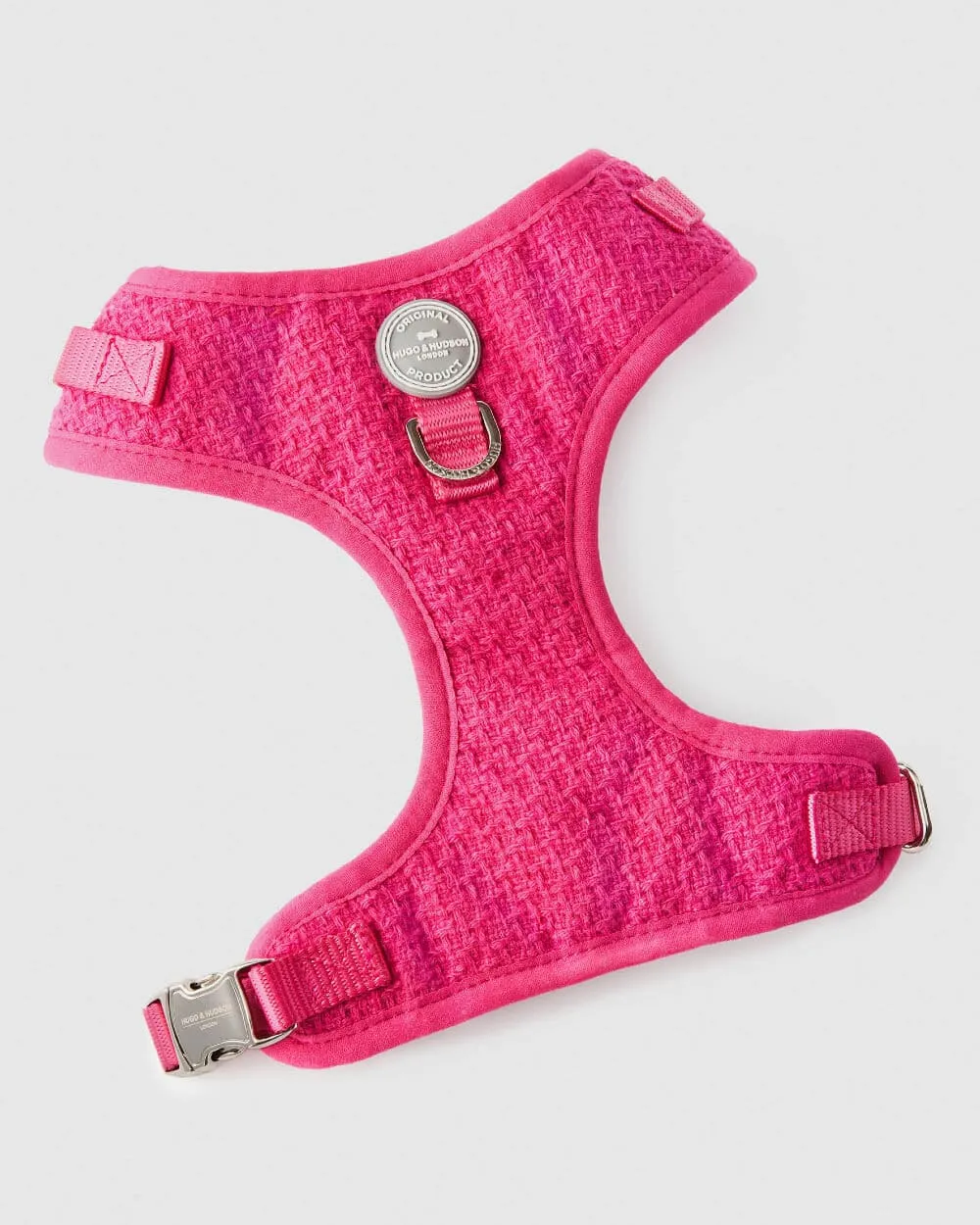 Matching Pink Luxury Tweed Bundle - Collar, Lead and Harness