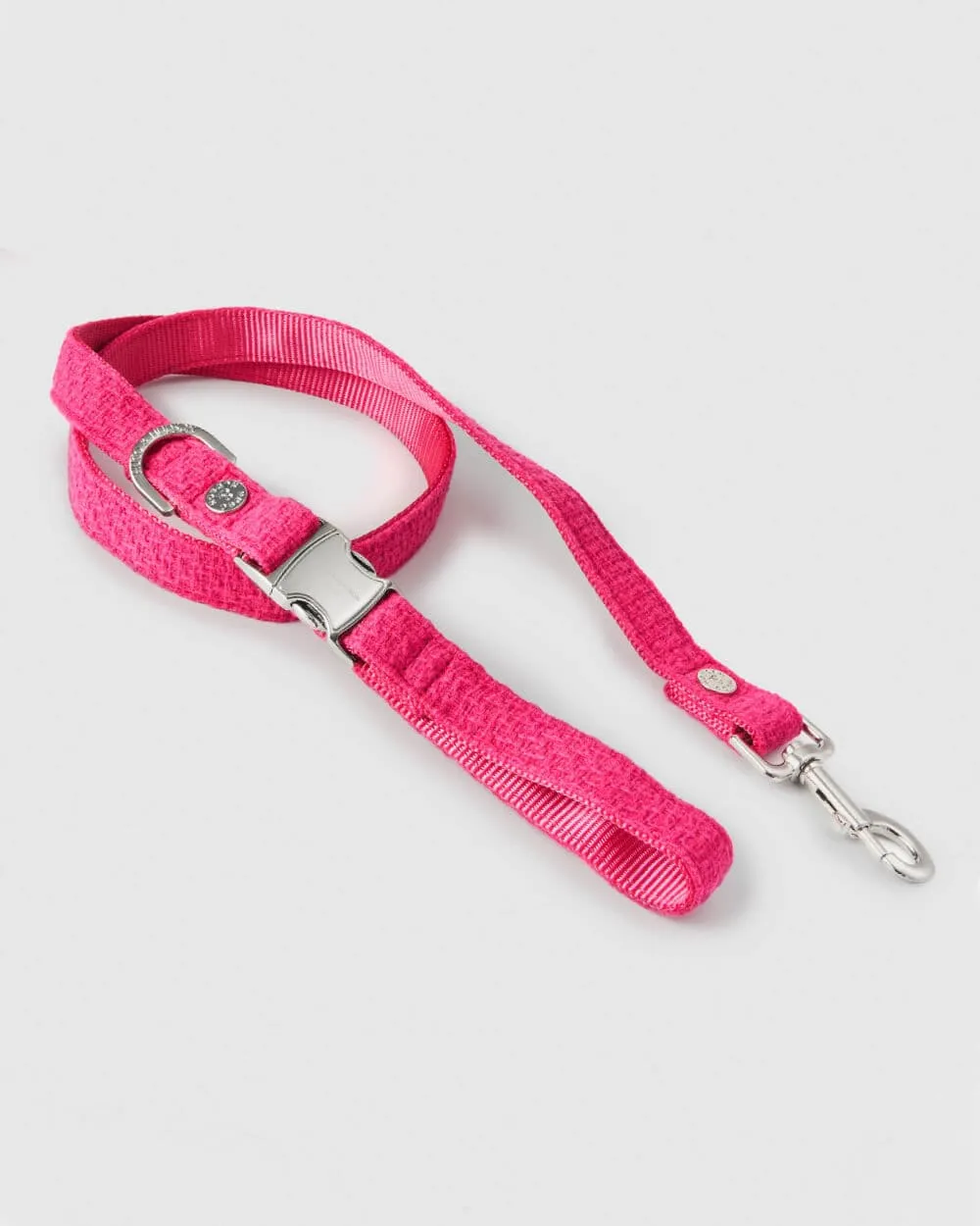 Matching Pink Luxury Tweed Bundle - Collar, Lead and Harness