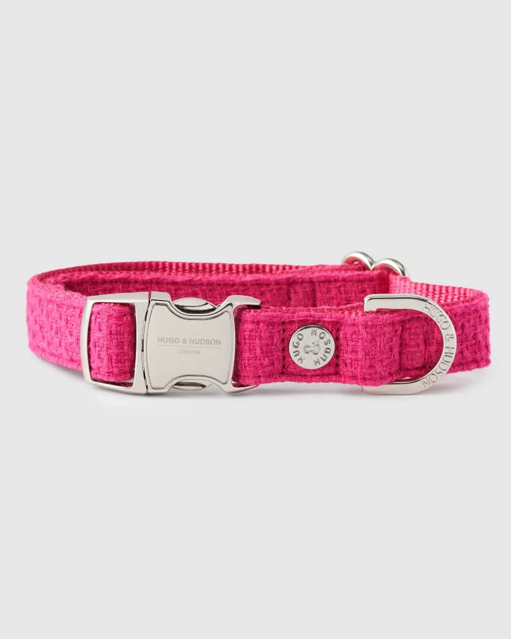 Matching Pink Luxury Tweed Bundle - Collar, Lead and Harness