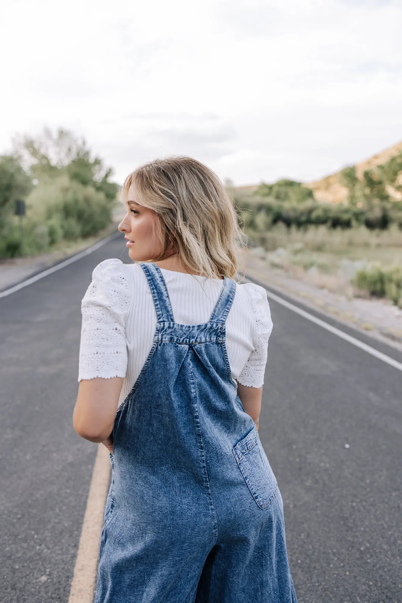 May Chambray Denim Overalls