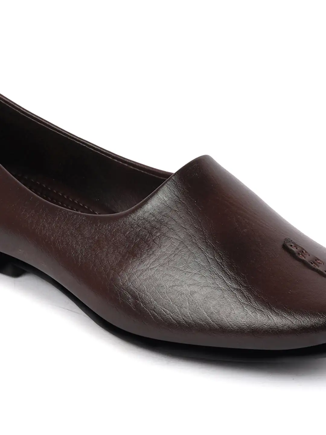 Men Brown Wedding Party Evening Occasion Ethnic Slip On Juttis and Mojaris