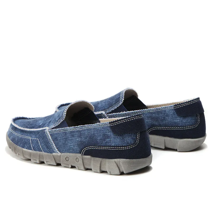 Men's Canvas Slip-On Loafers