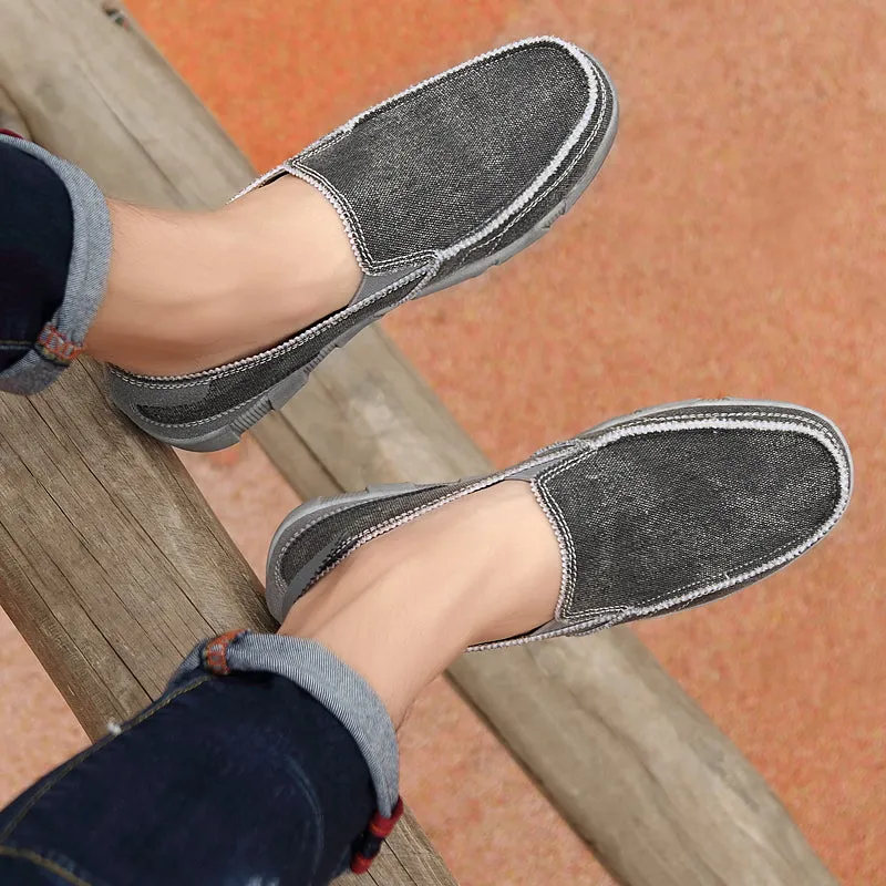 Men's Canvas Slip-On Loafers