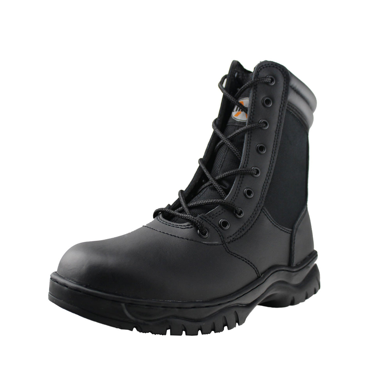 Mens Waterproof Side Zipper Tactical Boot