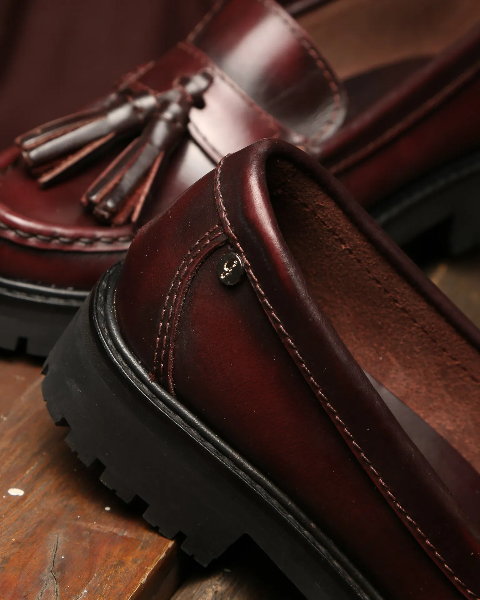 Moccasin 141 Burgundy