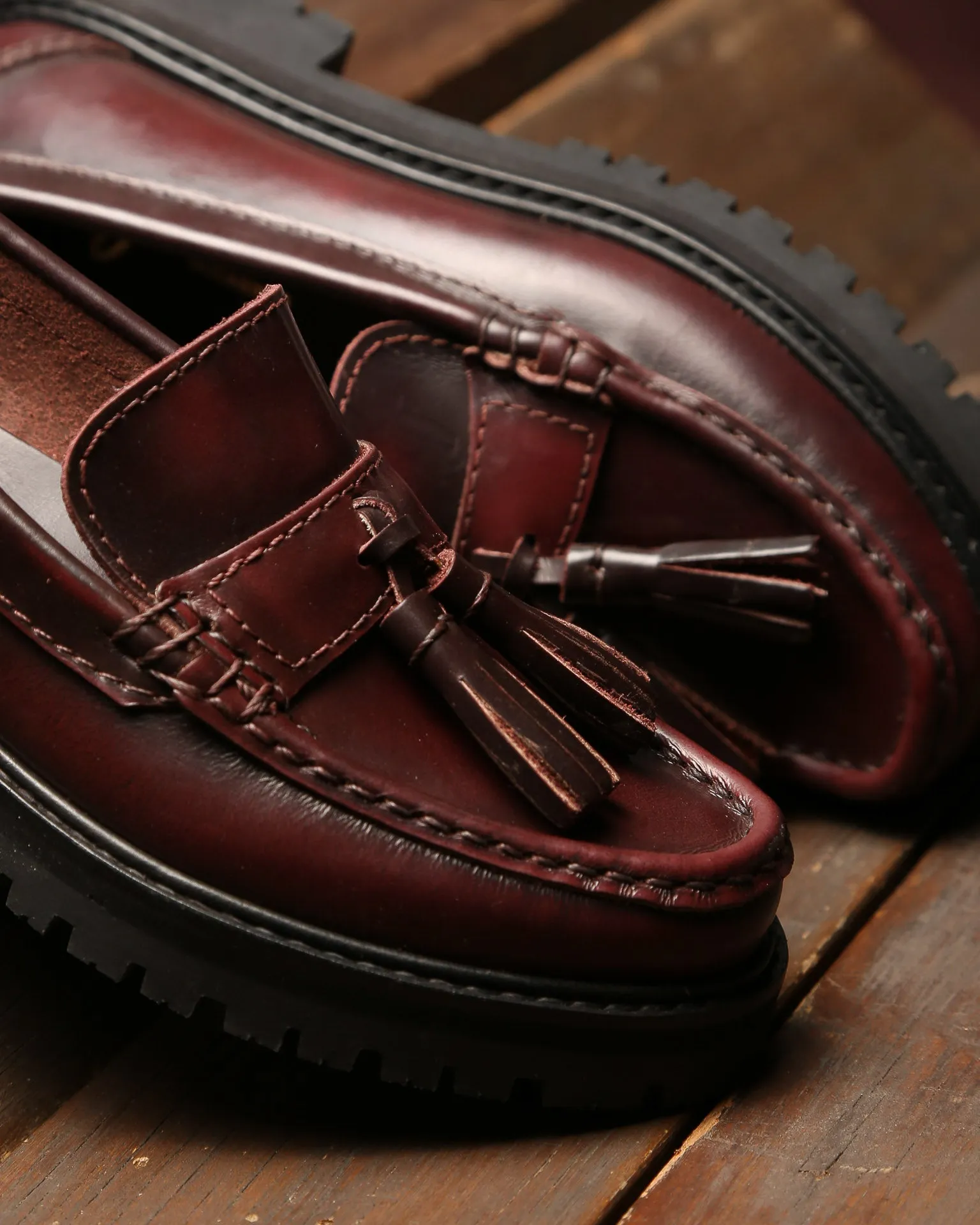 Moccasin 141 Burgundy