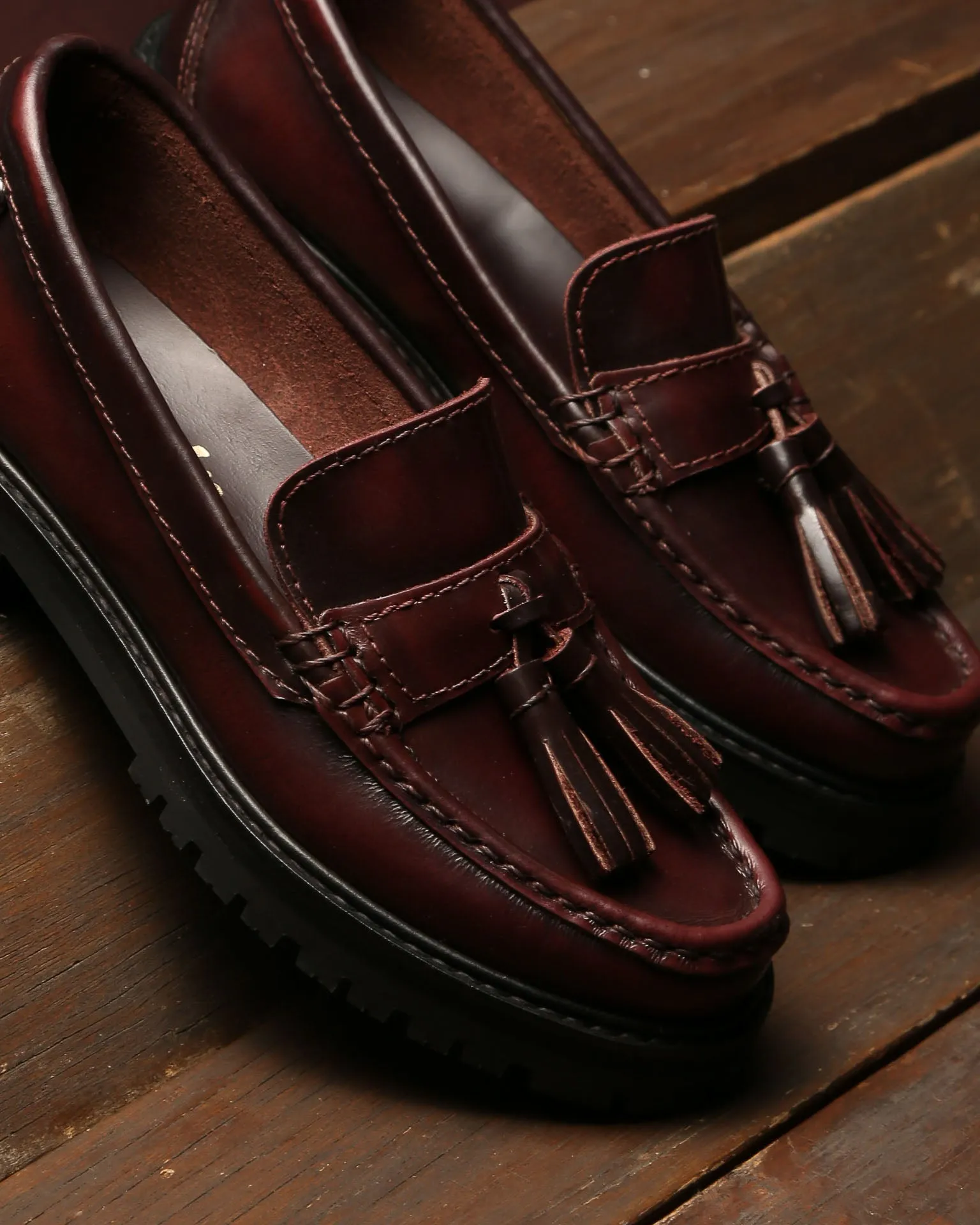 Moccasin 141 Burgundy