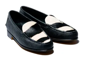 Moccasin 5300 with Black & White Hair