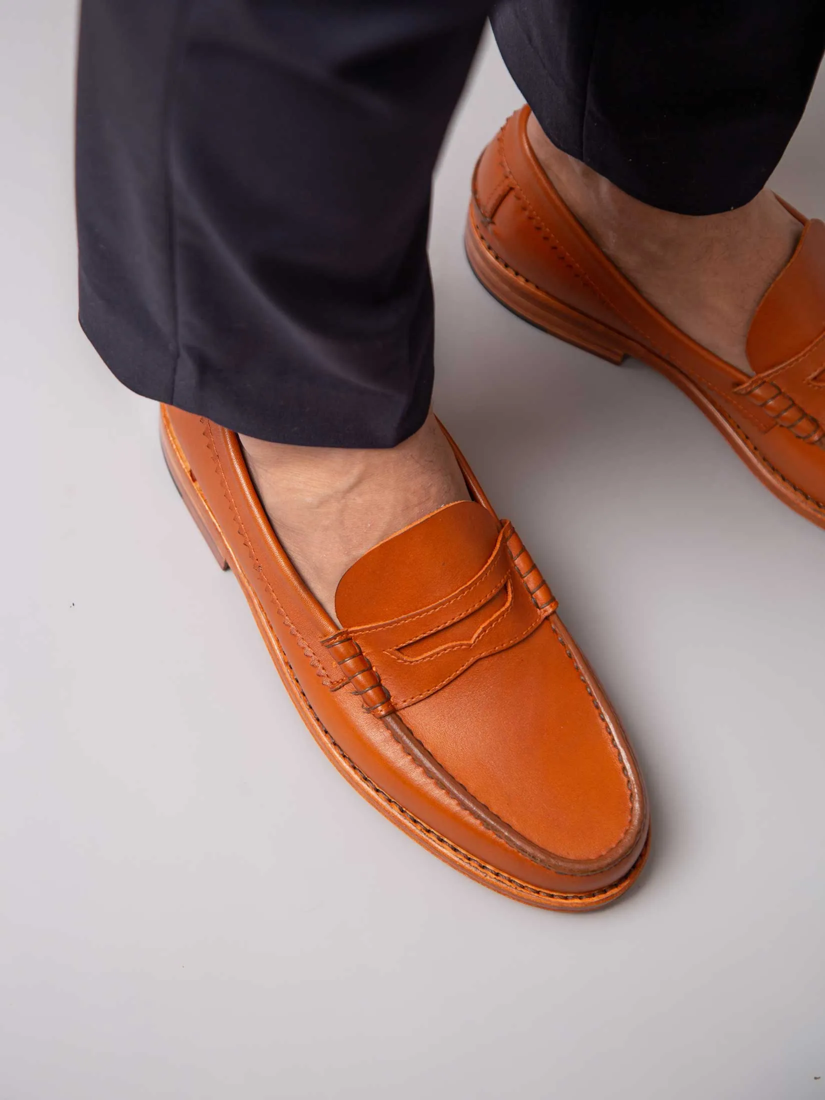 Moccasin Double Sole 2779 Tan VC