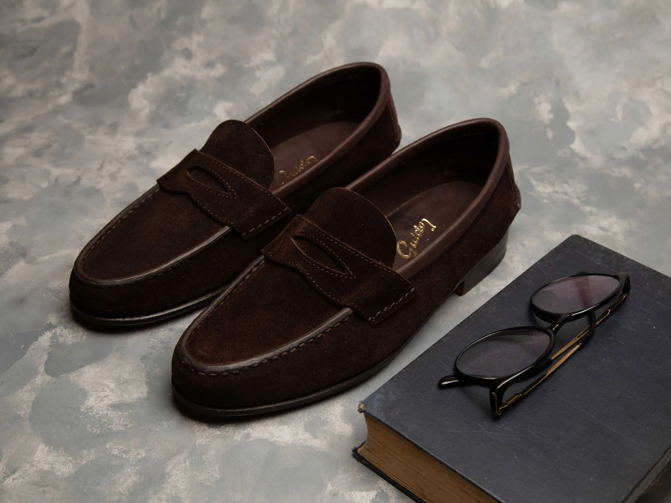 Moccasin Simple Sole 4218 Brown Suede