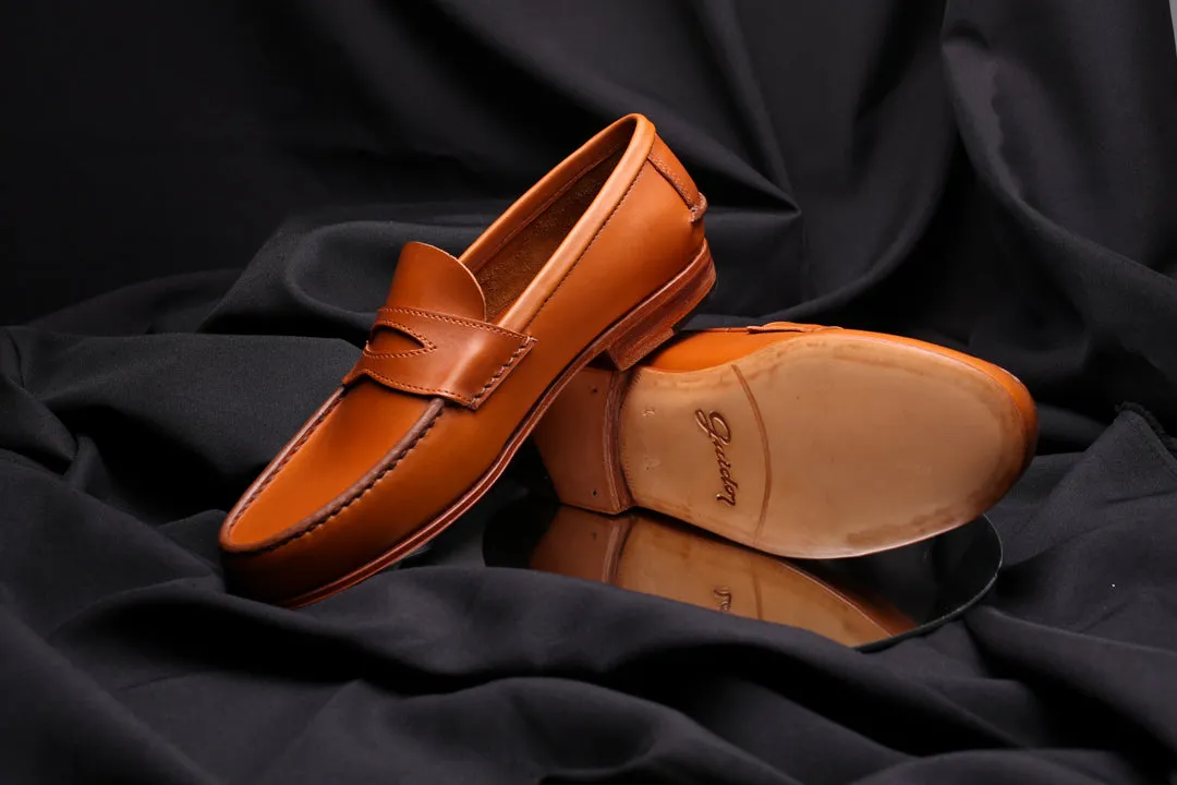 Moccasin Simple Sole 4218 Tan VC