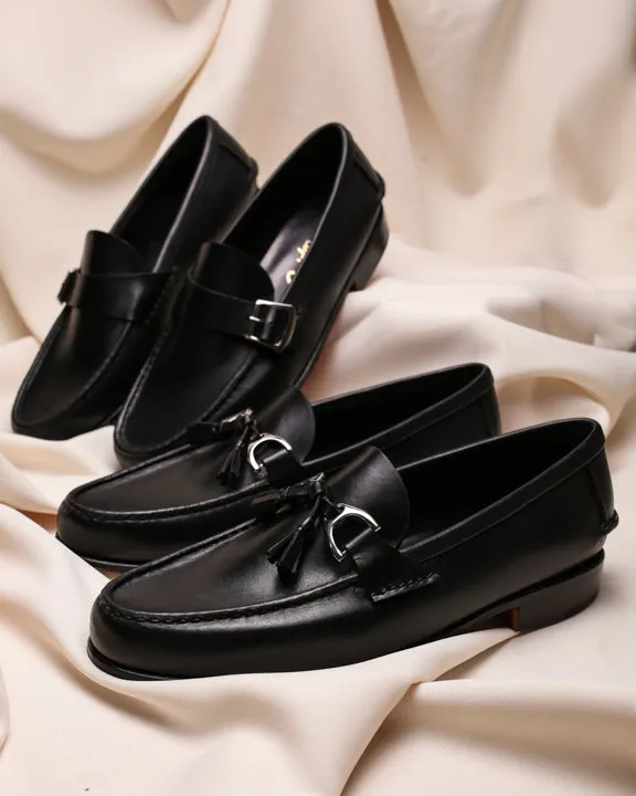 Moccasin Simple Sole 4219 Black