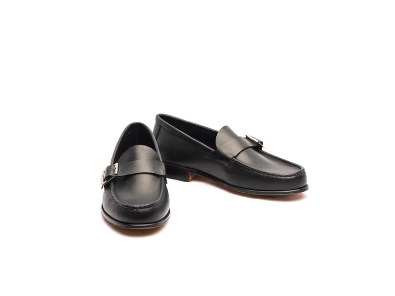 Moccasin Simple Sole 4220 Black