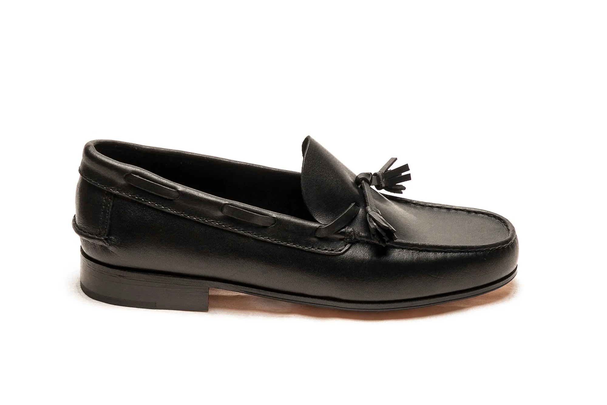 Moccasin Simple Sole 4221 Black