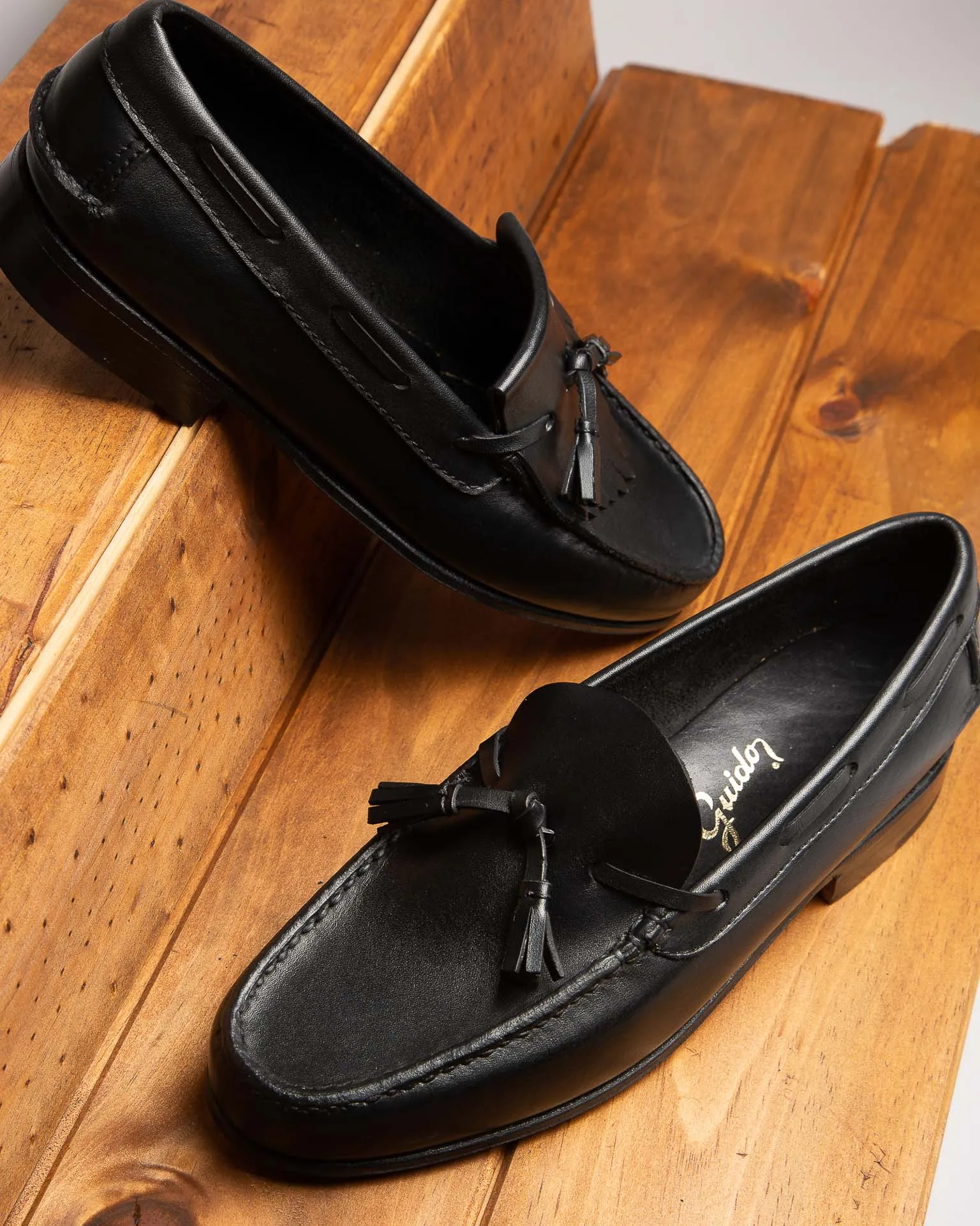 Moccasin Simple Sole 4221 Black