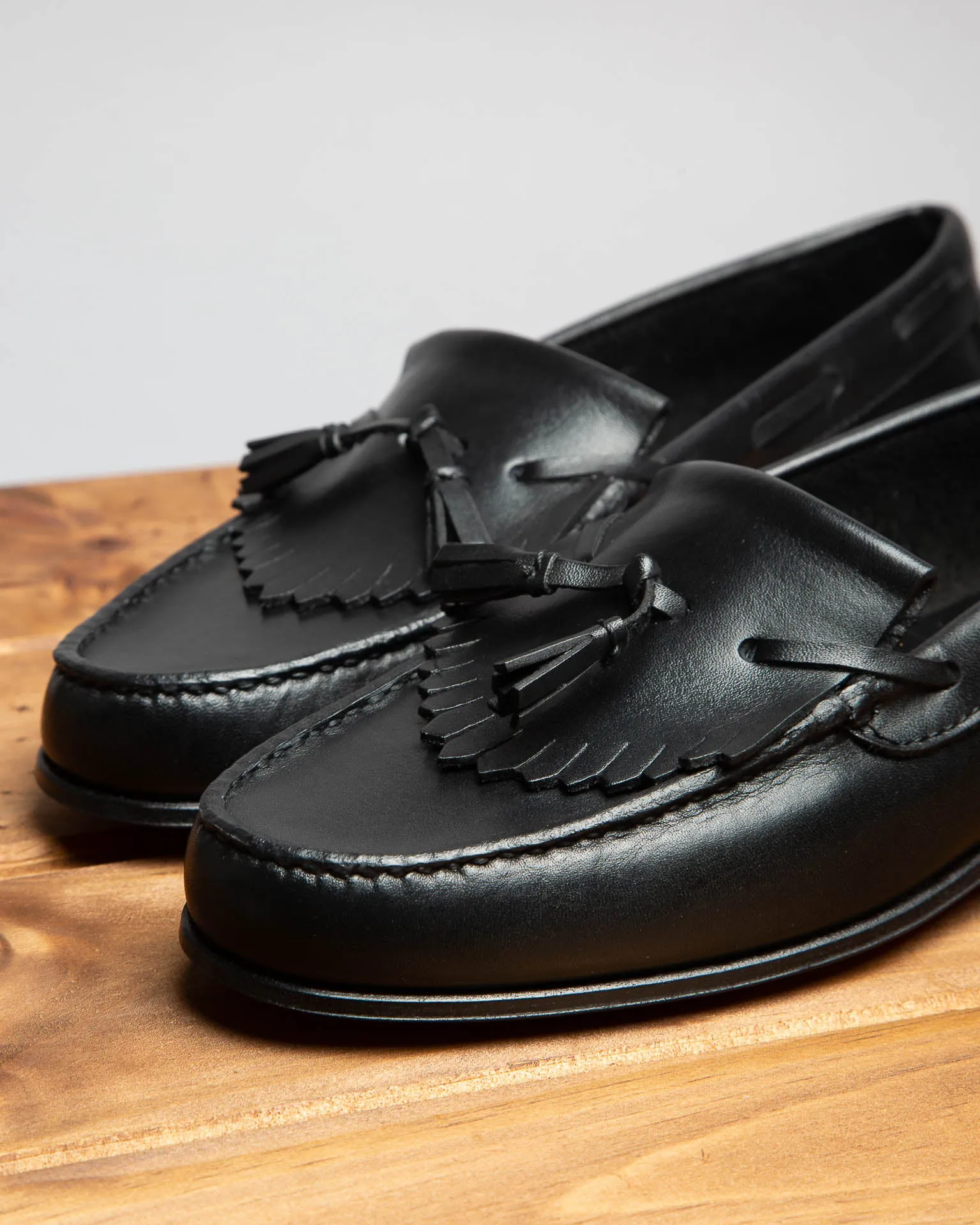 Moccasin Simple Sole 4222 Black