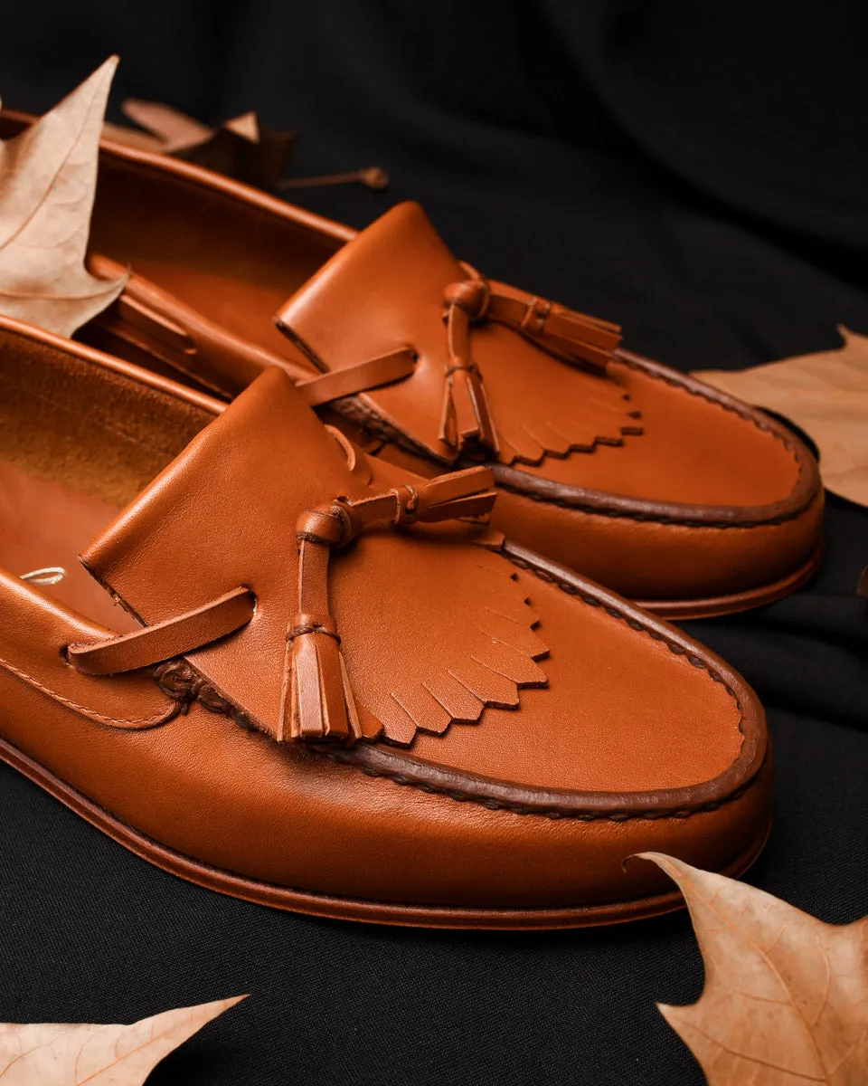 Moccasin Simple Sole 4222 Tan VC