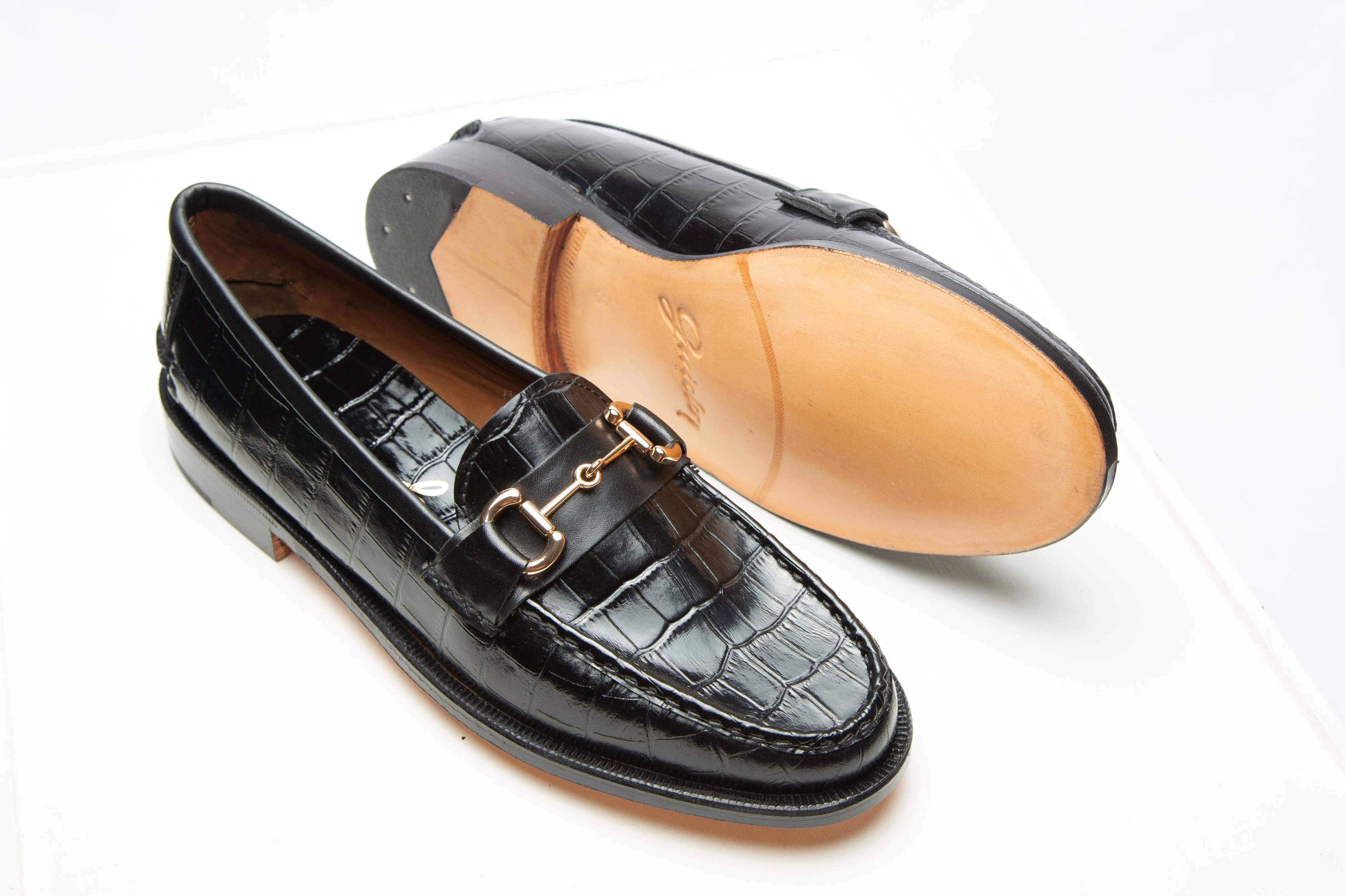 Moccasin Simple Sole 5324 CR Black