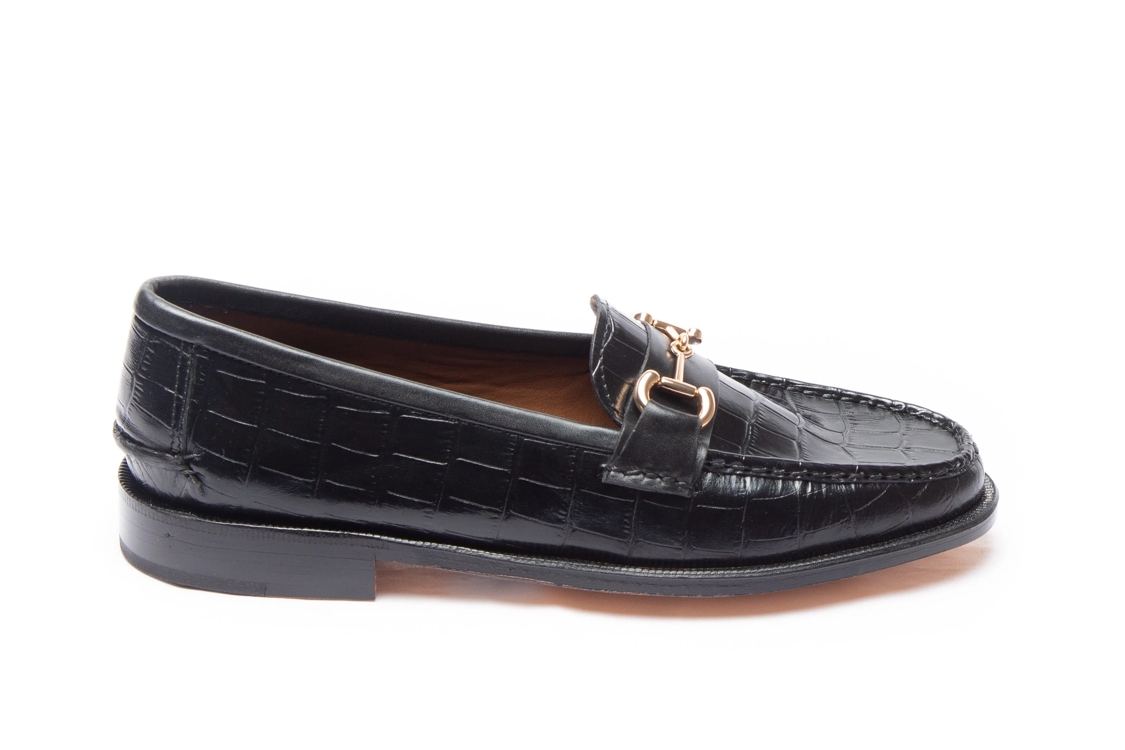 Moccasin Simple Sole 5324 CR Black