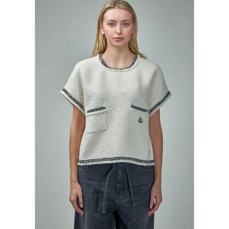 MONCLER  |Tweed Blouse