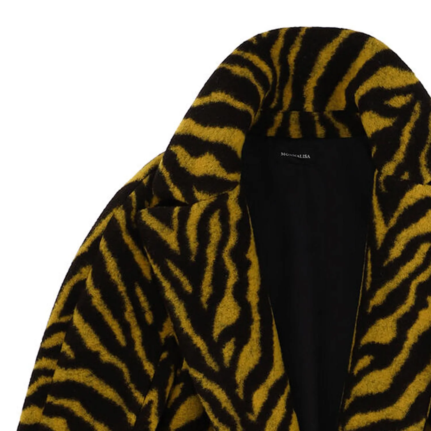 Monnalisa Girl Animalier Coat