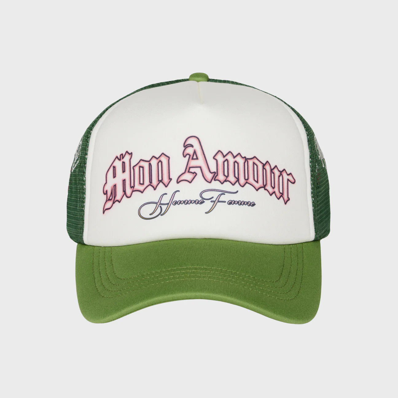 My Love Trucker Hat Green