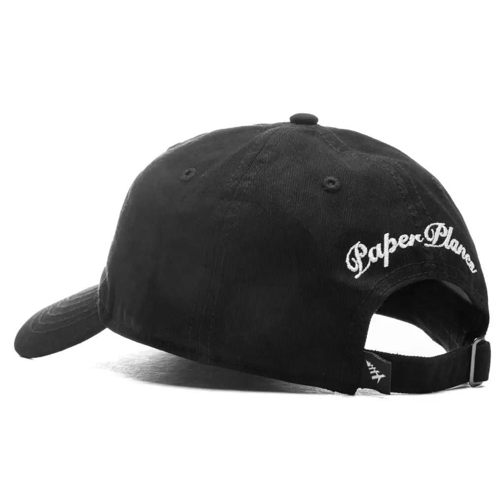 Overdye Wash Icon II Dad Hat - Black