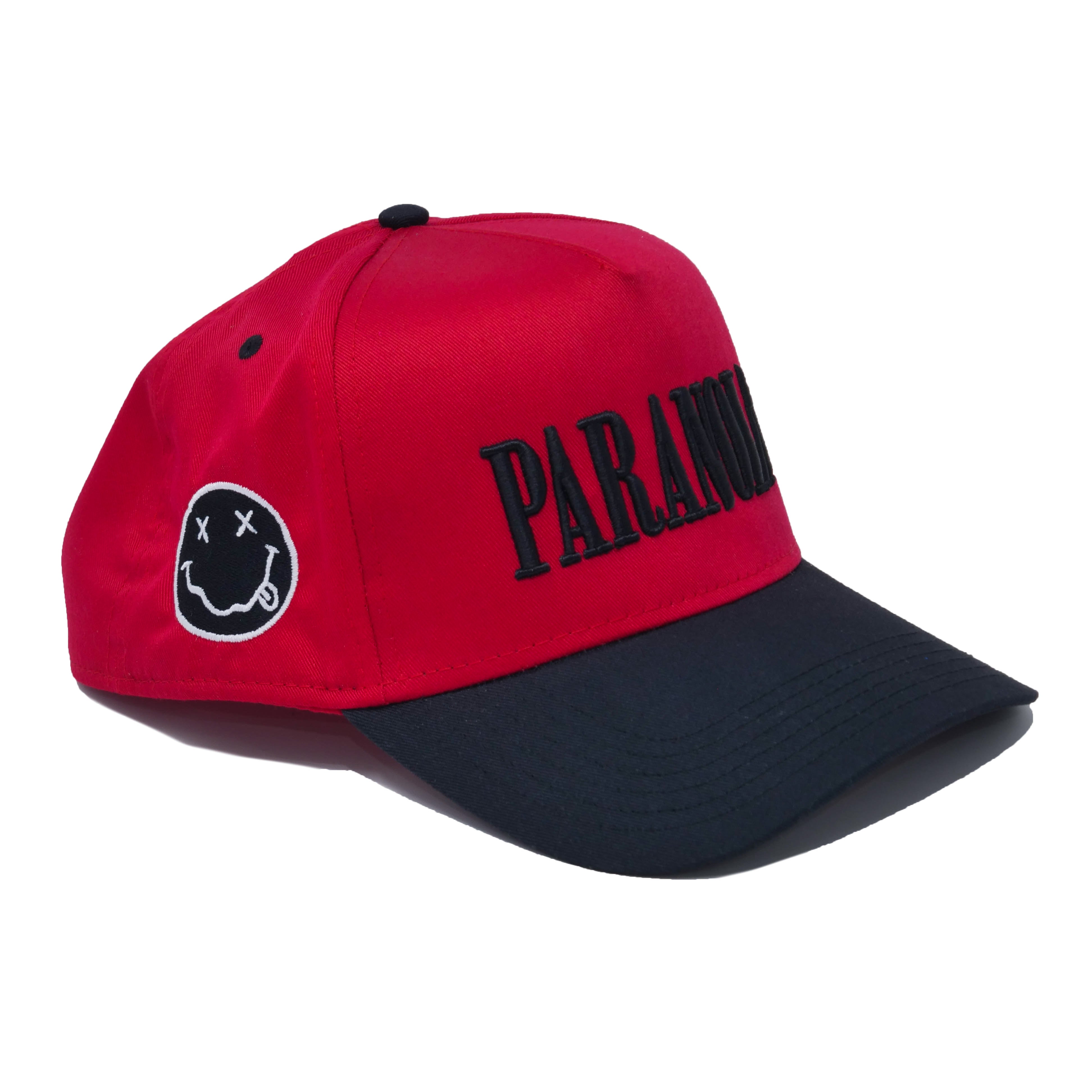 PARANOIA HAT RED/BLACK