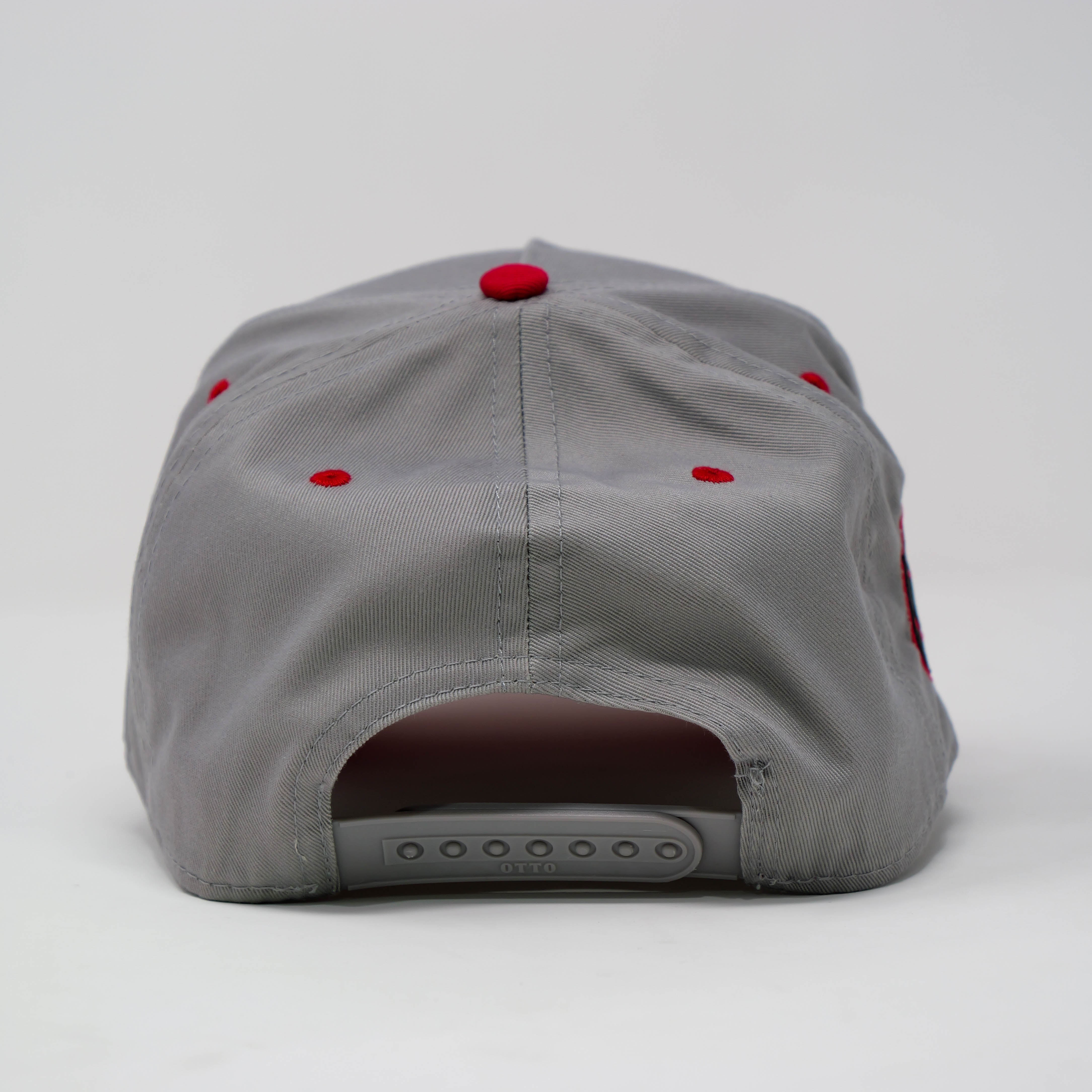 PARANOIA HAT RED/GREY