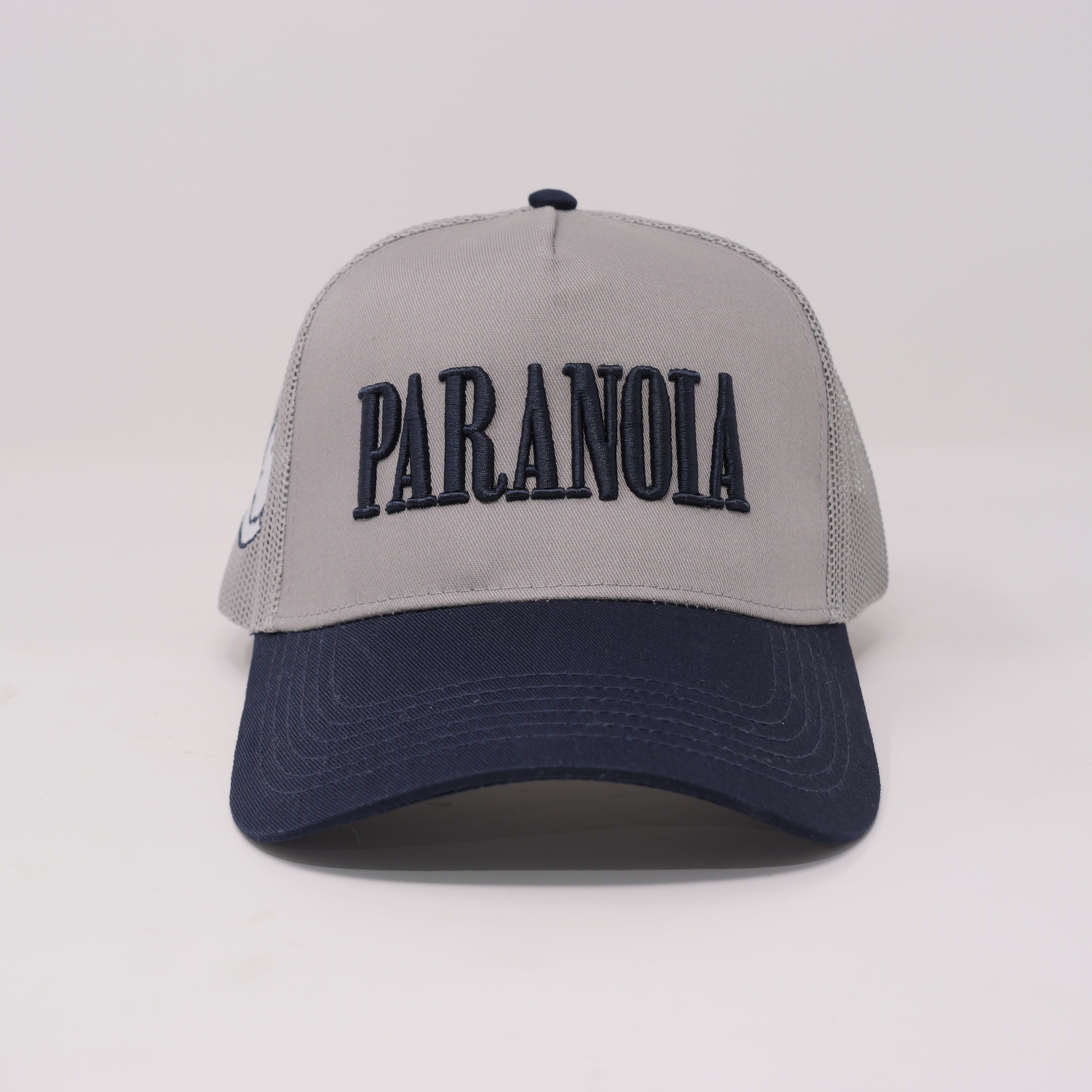 PARANOIA TRUCKER HAT GREY/NAVY