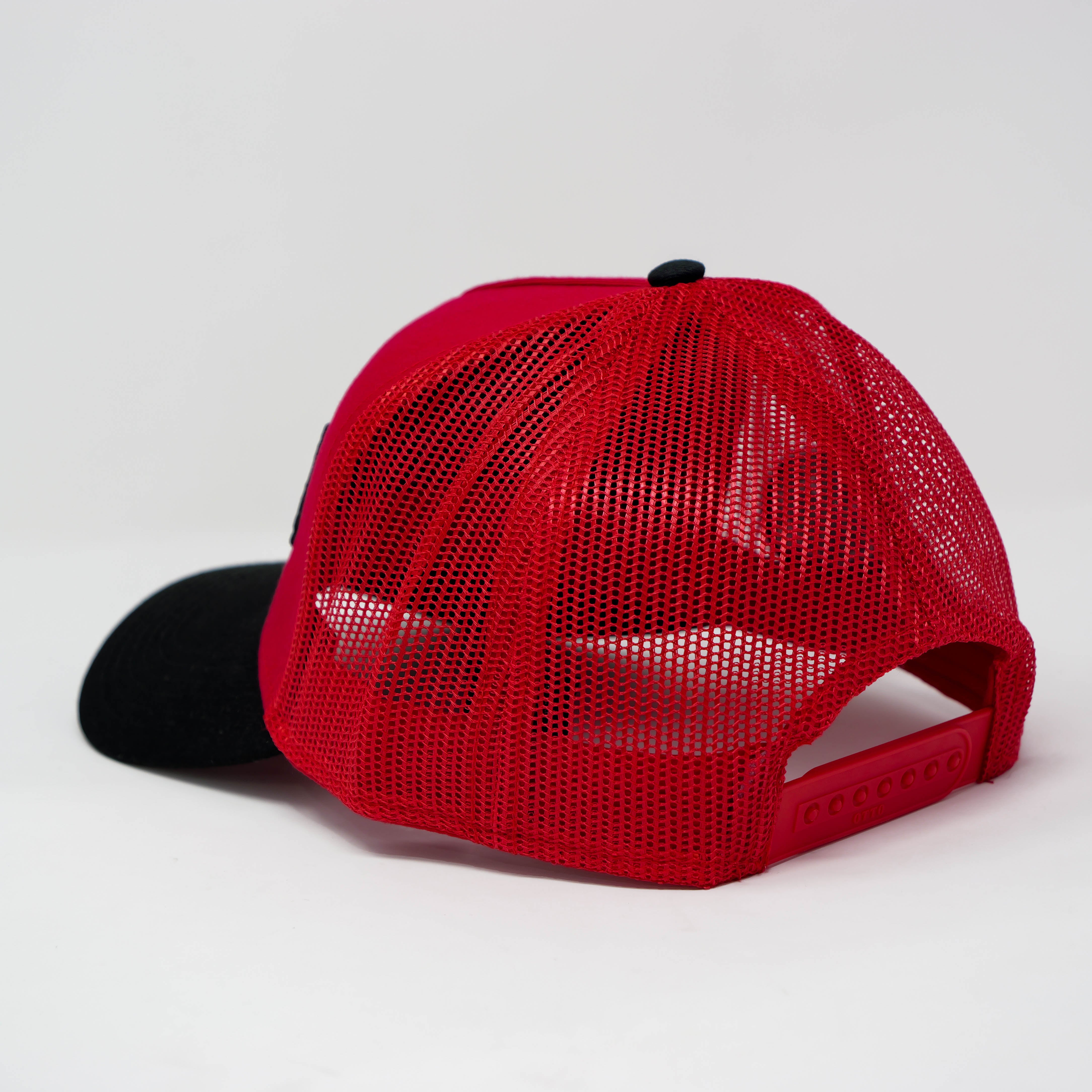 PARANOIA TRUCKER HAT RED/BLACK