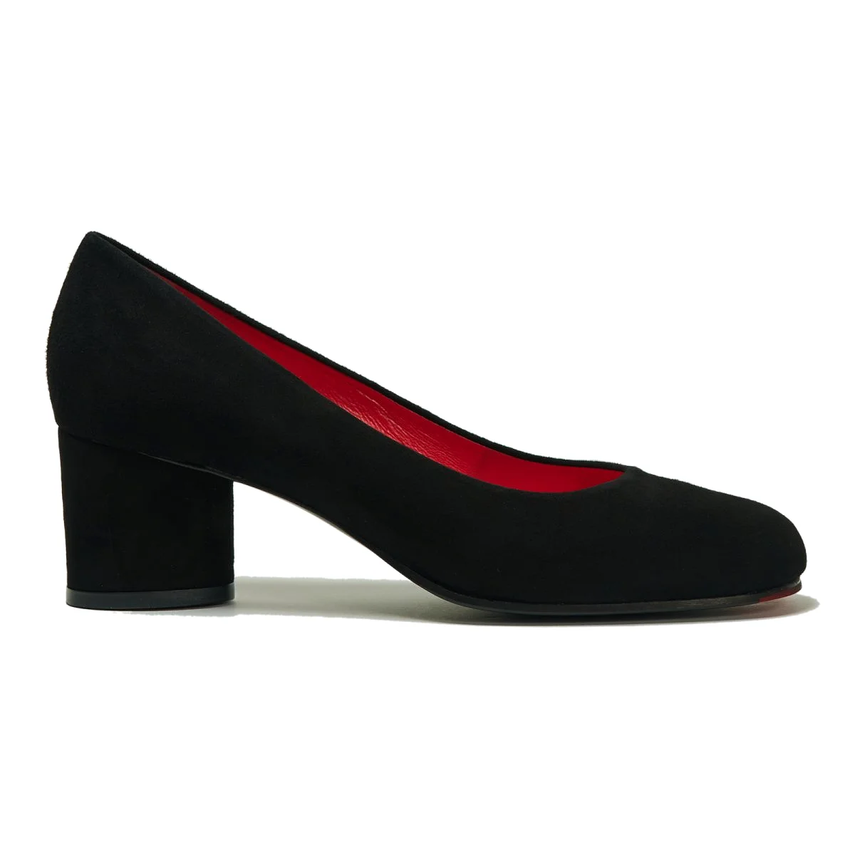 Pas De Rouge Women's Janineso Black Suede