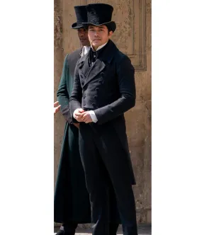 Persuasion Henry Golding Black Coat