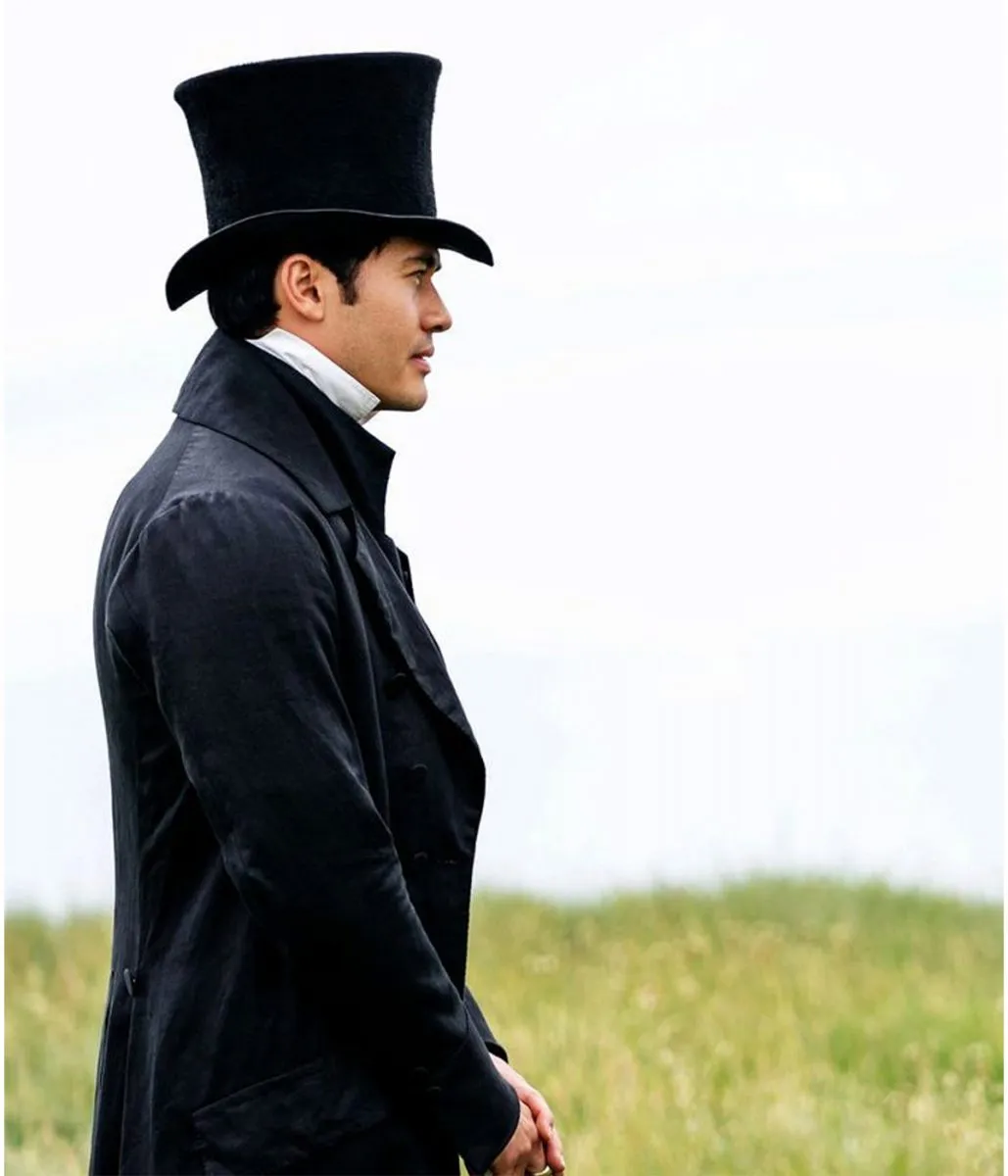 Persuasion Henry Golding Black Coat