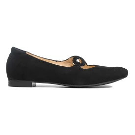 Pie Santo Women's Kat Black Suede