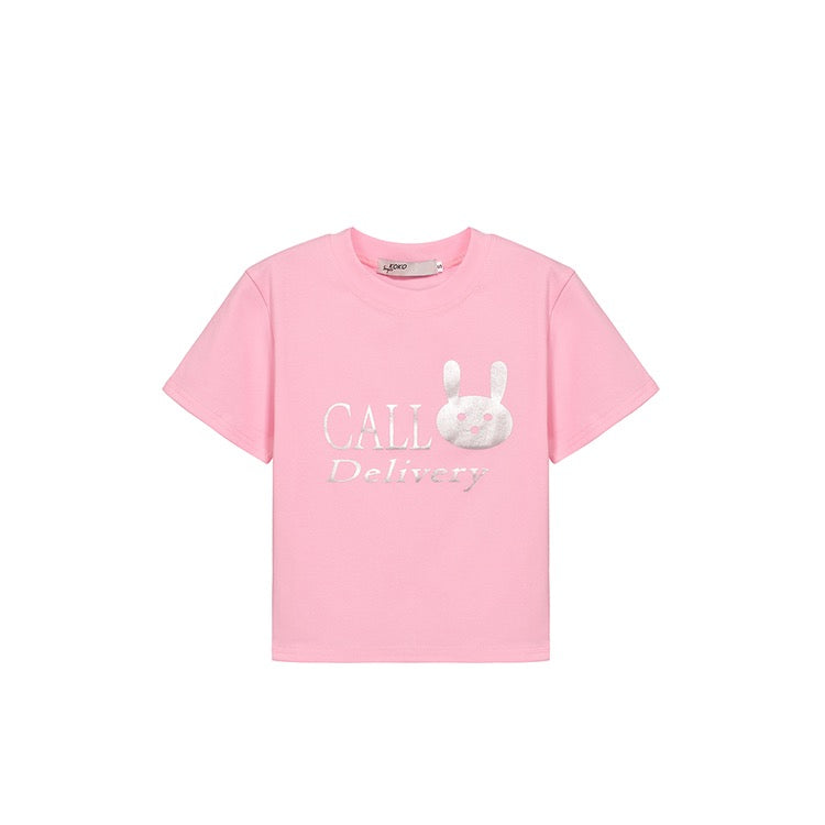 Pink Bunny Tee