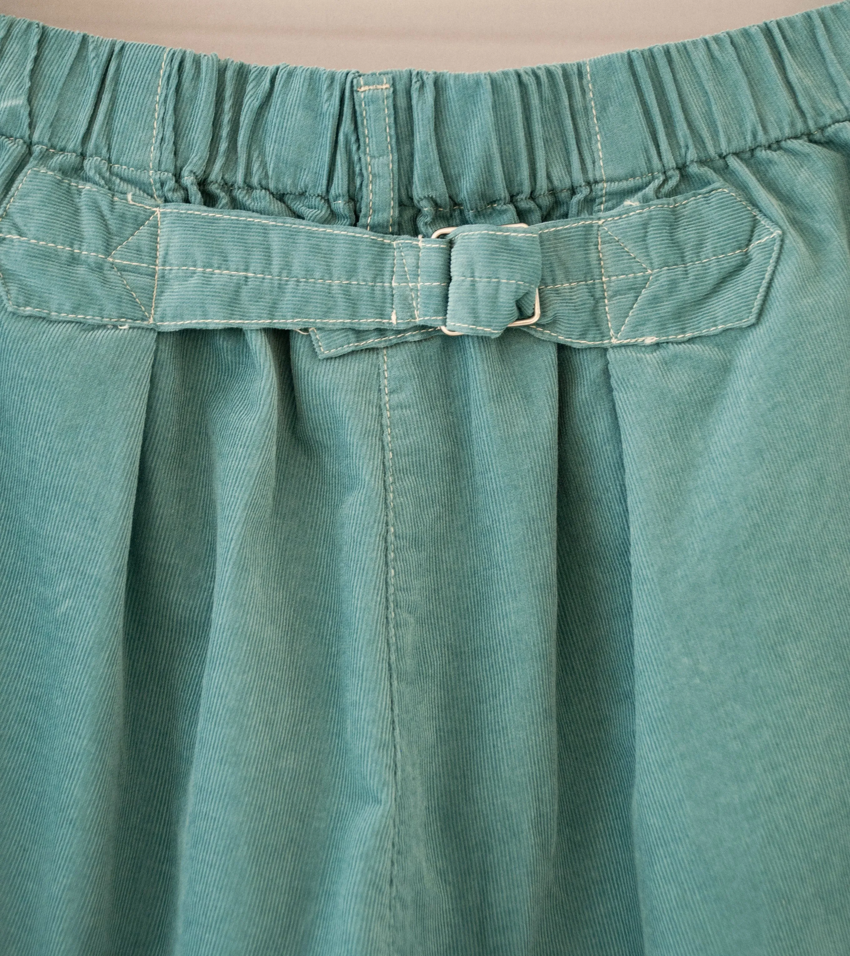 Post Overalls 'E-Z Lax 4 Shorts' (Muscat Green Summer Corduroy)