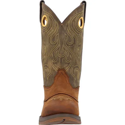 Rebel™ by Durango® Brown Saddle Western Boot