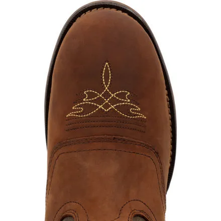 Rebel™ by Durango® Brown Saddle Western Boot