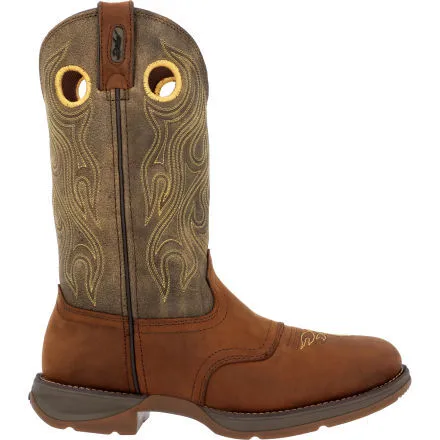 Rebel™ by Durango® Brown Saddle Western Boot